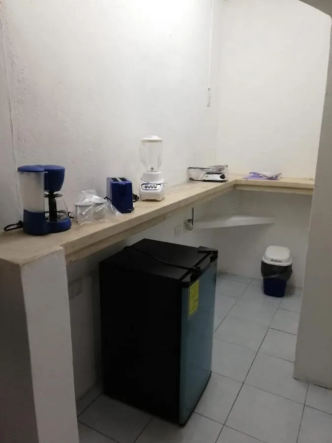 코수멜 Apartamento Planta Baja, A Pie De Calle Con Aire Acondicionado 아파트